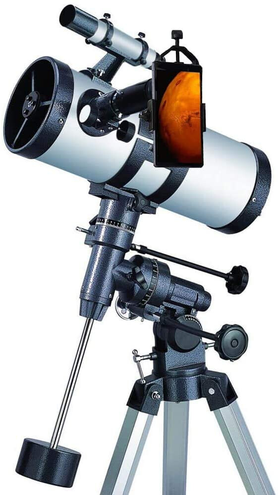 Lunette astronomique zoom et télescope XXL 114/1000 d'astrophotographie pour débuter l'imagerie