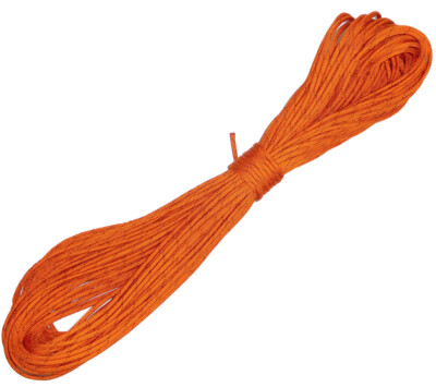 Parachute Cord PIA-C-5040 Type 2 Mil-Spec Paracord Orange 400 lb Strength Parachute Cord PIA-C-5040 Type 2 Mil-Spec Paracord Orange 400 lb Strength