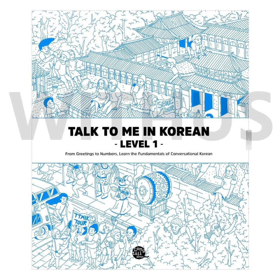 Talk To Me In Korean Level 1~10 Korean Language Hangul Study Learning Book Set_ - Image 3 of 4