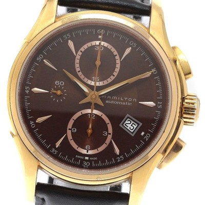 Hamilton Jazzmaster Chronograph Automatic Mens 42mm H326461 wrist 19cm