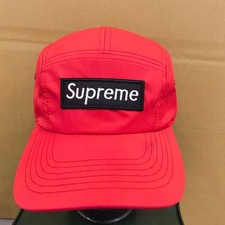 Supreme unisex red baseball cap outdoor sports and casual adjustable hat