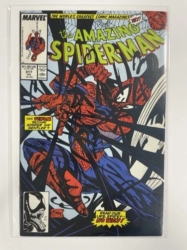 Amazing Spider-Man 317 VF+ Very Fine+ 8.5 Marvel 1989