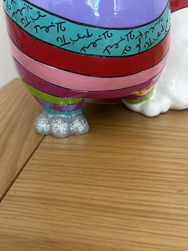 Britto Alice in Wonderland - Large Cheshire Cat Figurine Disney # 6001009 - Picture 7 of 17