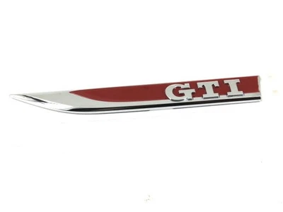 Genuine Neu VOLKSWAGEN GTI Rot Rechts Emblem Wappen Polo Mk5 6C0853688AJZQ - Bild 1 von 2
