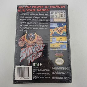Shingen The Ruler - Box Only - Nintendo - Nes - Shrink - Authentic (No Game)