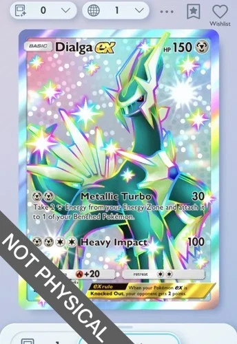 Dialga Ex Pokémon TCG Cards for sale