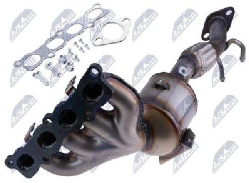 NTY Catalytic Converter KAT-FR-007 For Ford Euro 5 With Exhaust Manifold