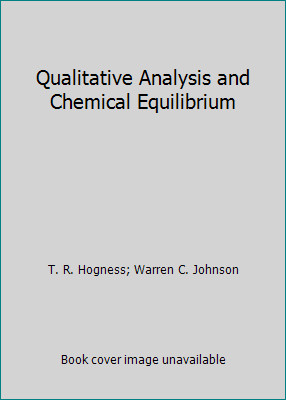 Qualitative Analysis and Chemical Equilibrium
