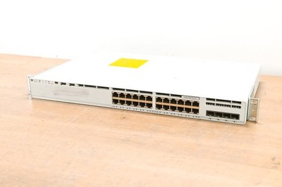 Cisco Catalyst C9200L-24T-4G-E V01 24-Port PoE+ Switch with 4x1G Uplinks CG01ZEH