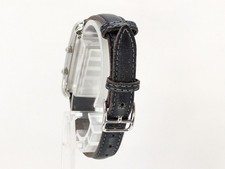 HERMES Cape Cod De Zone CC3-210 Silver Black Quartz Women's Working Authentic 5