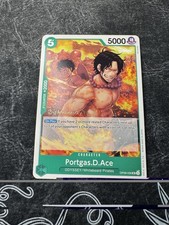One Piece 2nd Anniversary Stamped PORTGAS D ACE OP09-035 Uc Nm