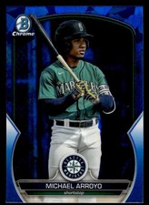 Michael Arroyo 2023 Bowman Draft Sapphire Edition #BDC-67 Seattle Mariners ESE