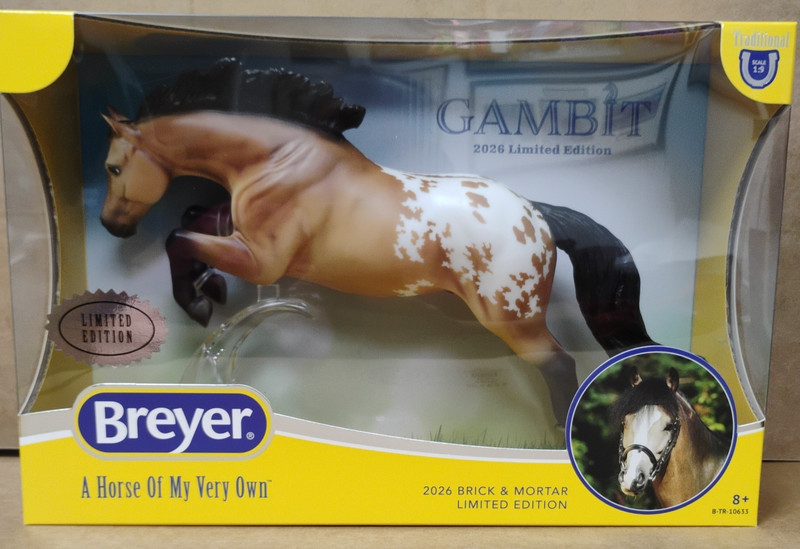 NEW 2026 Limited Edition Gambit Breyer
