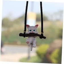 Cute Branch Cat Car pendant Interior Rearview Mirrors kitten Charms Home 1