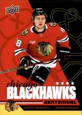 2025-26 Upper Deck Chicago Blackhawks Centennial Yellow cards U-Pick From List