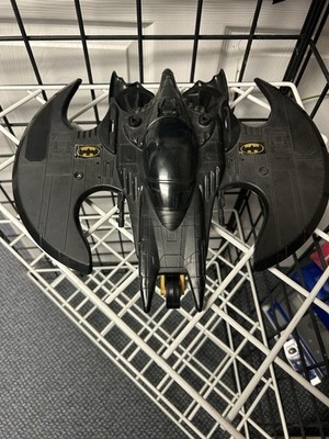Vintage 1990 Batman TurboJet Batwing Dark Knight Kenner DC Comics Incomplete