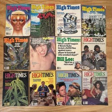 Full Year 1980 High Times Magazine Lot Of 12 ...