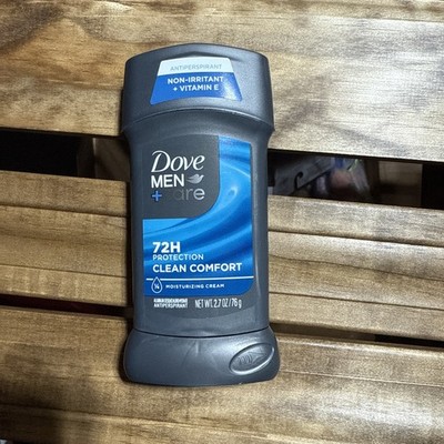 Dove Men+Care Clean Comfort Antiperspirant Stick - 2.7oz 72H Protection 