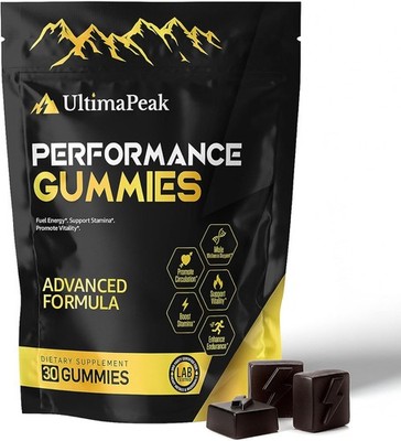 Pure Shilajit Gummies Ashwagandha Trace Minerals Non GMO 30 Count Supplement
