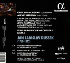 CONCERTO F R 2 KLAVIERE/KAMMERMUSIK NEW CD