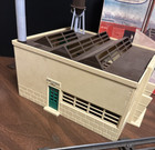 2 (Two) O & S Scale Vintage Plasticville #1906 FACTORY & Signal Bridge Box #1815 — photo 7