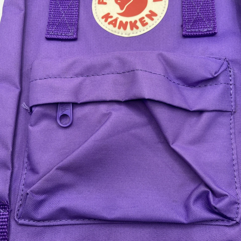 Mochila FJALLRAVEN Kanken Bolso Púrpura Mini Foto 4 de 4
