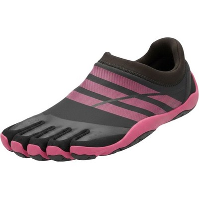 Adidas Adipure Trainer Women Size 8 Black Pink Five Toe Barefoot Shoe