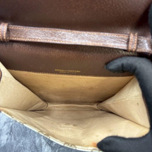 GUCCI Schultertasche GG Sherry Line Braun Vintage Original Aus Japan - Bild 24 von 24