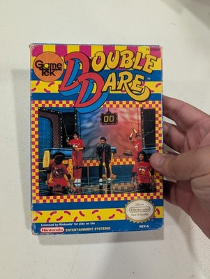 Double Dare (Nintendo Entertainment System, NES 1990) COMPLETE CIB TESTED Look