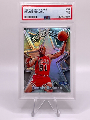 Dennis Rodman 1997-98 Fleer Ultra Ultra Stars #10 Bulls Rare New 