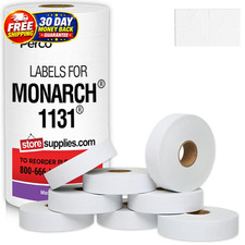 Pricing Labels for Monarch 1131 White - 20,000 Labels w/ 8 Rolls Value Pack, 1 S