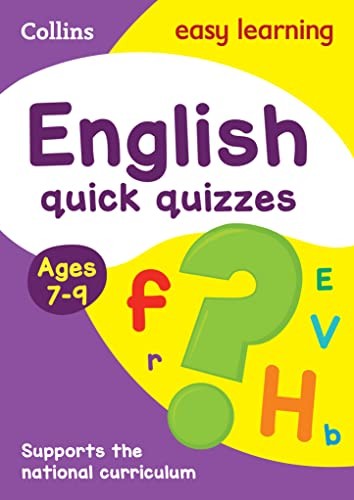 English Quick Quizzes Ages 7-9: Ideal for home learning (Collins