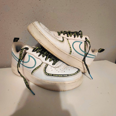 Nike Air Force 1 '07 Premium Worldwide Pack Blue Fury White CK7213-100