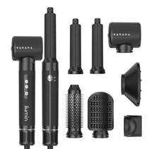 ilumin Ionic Air Styling High Speed Blow Dryer Hair Wrap System - 7 in 1 Hair