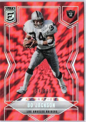 2025 Panini Donruss Elite BO JACKSON #36 NM #match 34/999