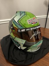 Kyle Busch Signed Racing NASCAR Helmet Interstate Batteries