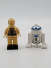 Lego Star Wars Minifigure Lot - C-3PO R2-D2 - 2R
