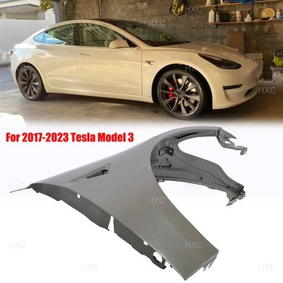 Front Passenger Side Fender Panel For 2017-2023 Tesla Model 3 Exact Fit