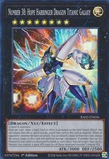 Number 38: Hope Harbinger Dragon Titanic Galaxy (V.1) RA02-EN036 Super Rare