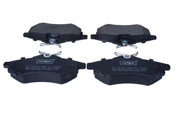 Plaquettes de frein à disque MAXGEAR 19-0513 kit de remplacement pour CITROËN