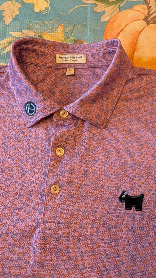 Polo Scotty Cameron Junk Yard Dog Citrus Smash Performance Libélula Talla XL Foto 2 de 4