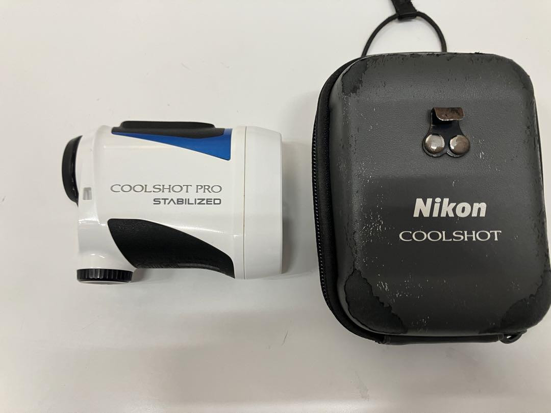 Nikon Coolshot Pro Stabilized Golf Rangefinder Scope White Nikon Coolshot Pro Stabilized Golf Rangefinder Scope White
