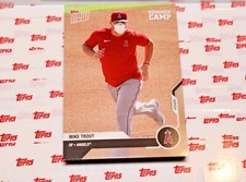 Mike Trout w/ MASK 2020 Topps Now SUMMER CAMP WAVE 1 Card #OD-451