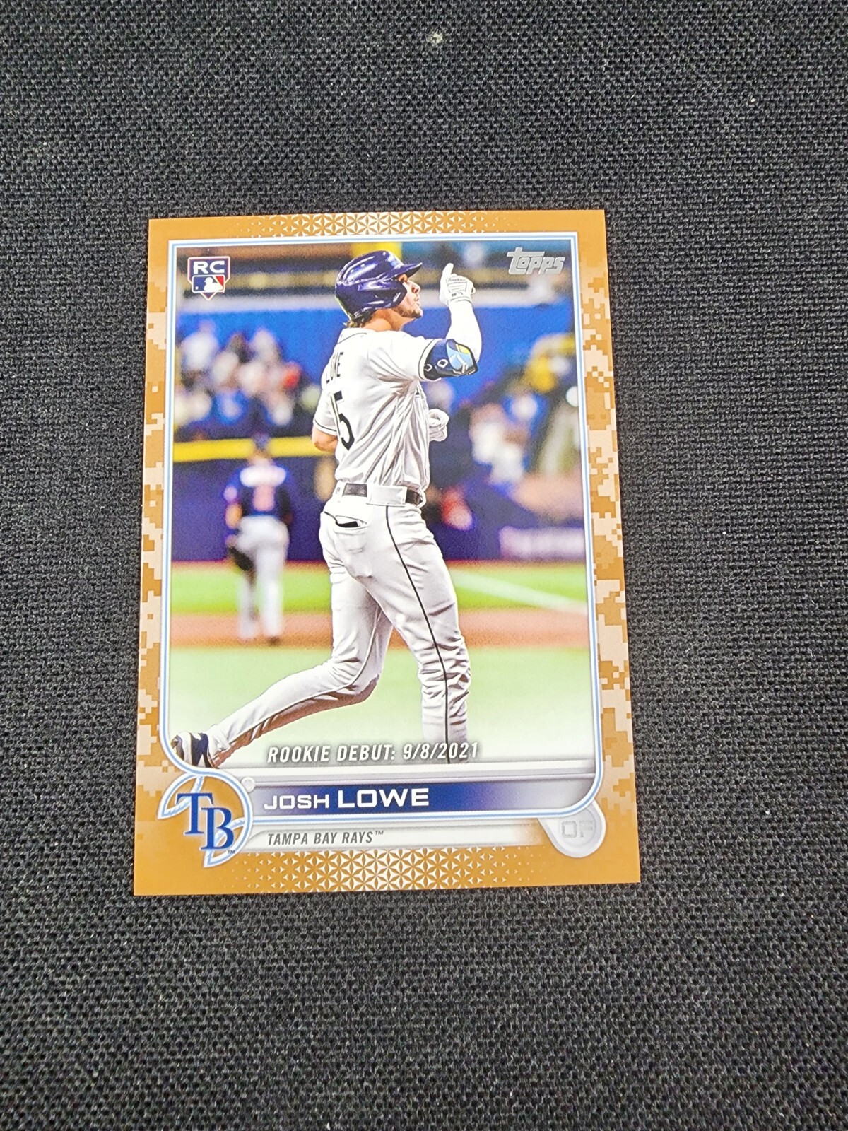 MINT 2022 Topps Update Camo 5/25 Rookie Debut JOSH LOWE #US287