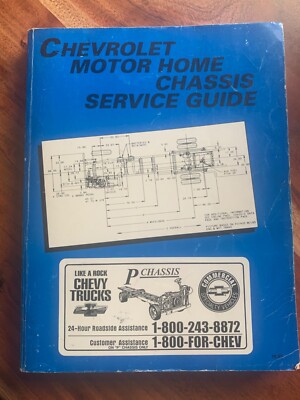 Chevrolet Motor Home Chassis Service Guide 1995 ST-95-MH