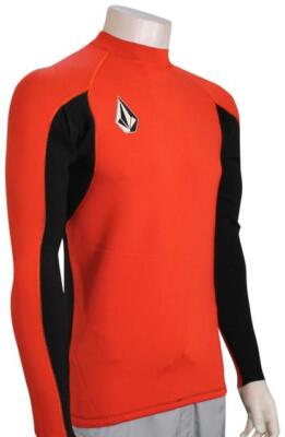 VOLCOM Men's 2mm STONE Neo LS Jacket - Red - Medium - NWT | eBay