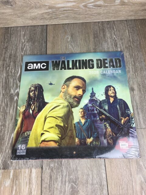 AMC The Walking Dead 16 Month Wall Calender 2020