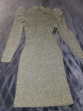 sweater dress long sleeve  size L