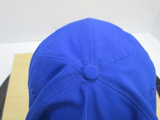 Shell Oil Hat Cap Snapback Mens Womens Blue Braided Polyester Blend Flat Bill - Image 3 of 4