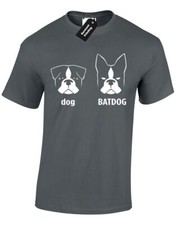 DOG BAT DOG MENS T SHIRT FUNNY PARODY AWESOME CAT JOKER PRESENT